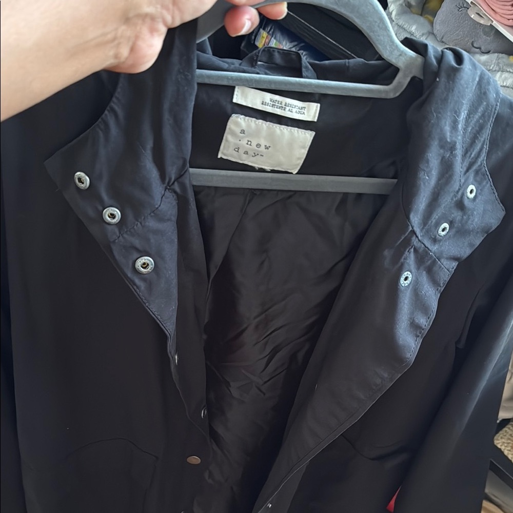 Black Hooded Jacket